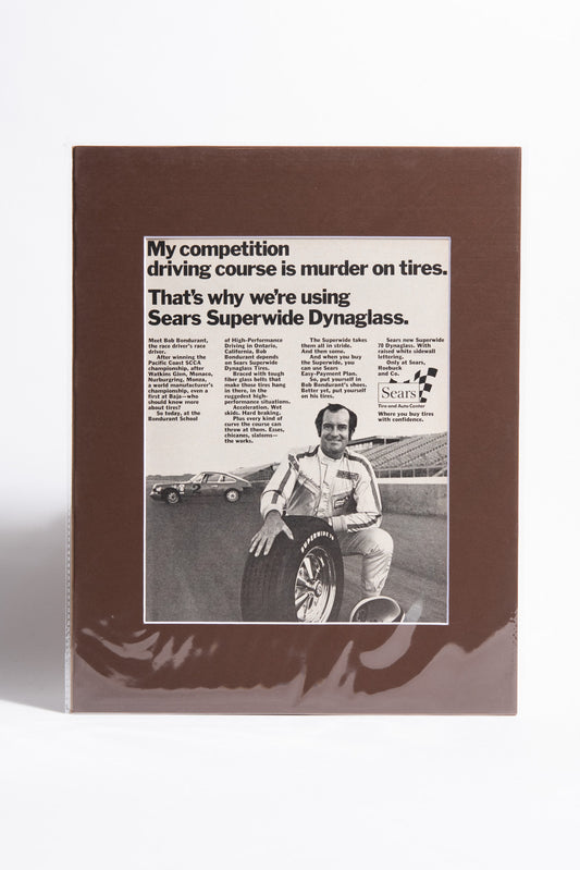 "My competition..." Sears/Porsche advert