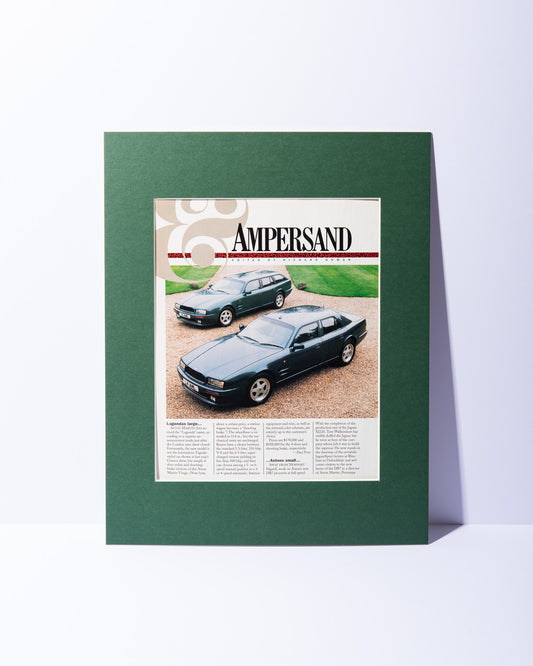 Aston Martin Virage Estate and Sedan Article
