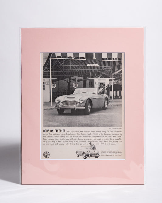 "Odds On Favorite" Austin Healey Advert