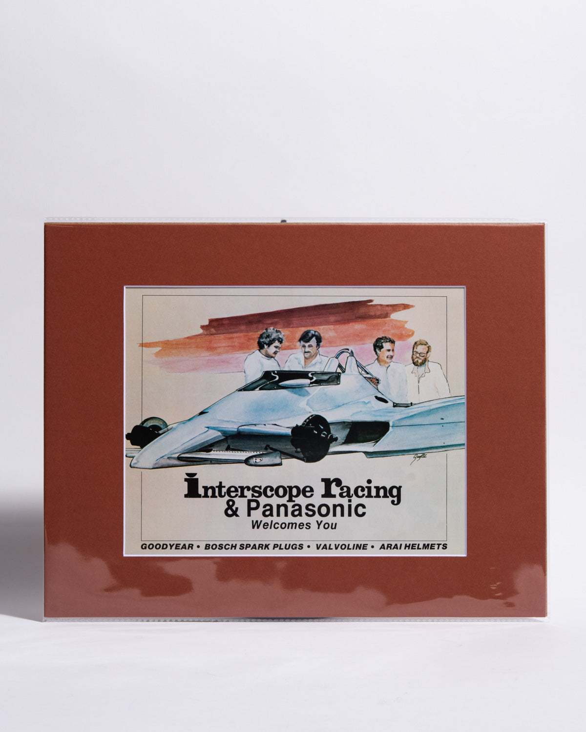 "Interscope Racing & Panasonic Welcomes You" Advert