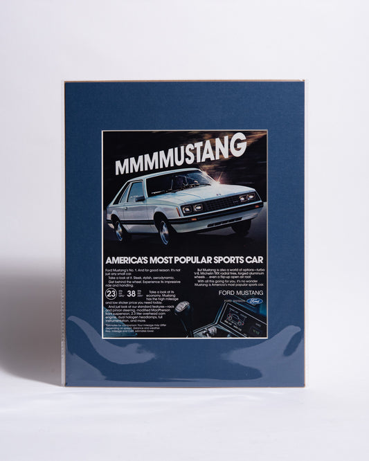 "MMMMUSTANG" Ford Advert