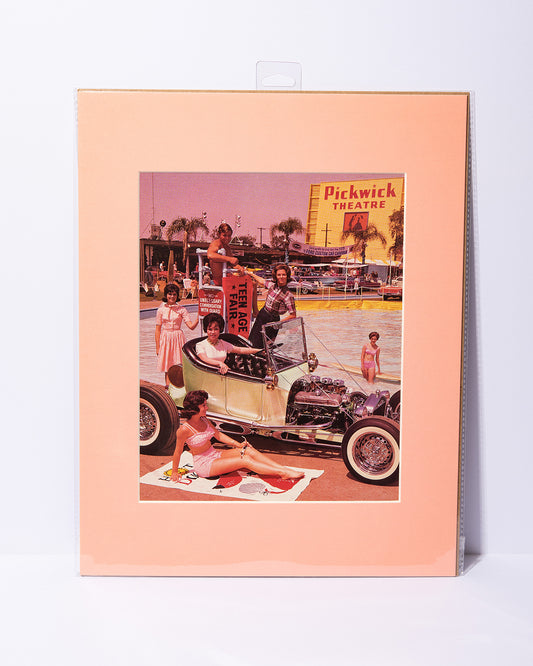 Americana vintage image from Motor Trend magazine