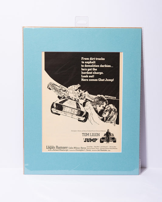 "JUMP" Tom Ligon vintage movie advertisement