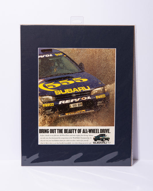 "Bring out the Beauty of All-Wheel drive" vintage ad