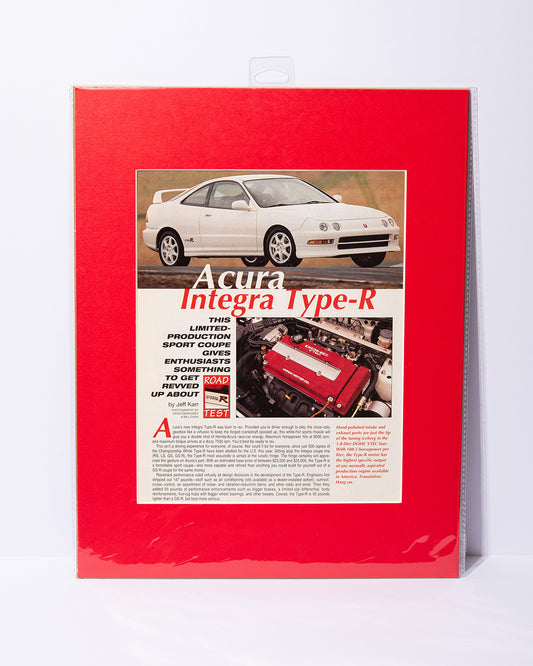 1997 Acura Integra Type-R Motor Trend review page