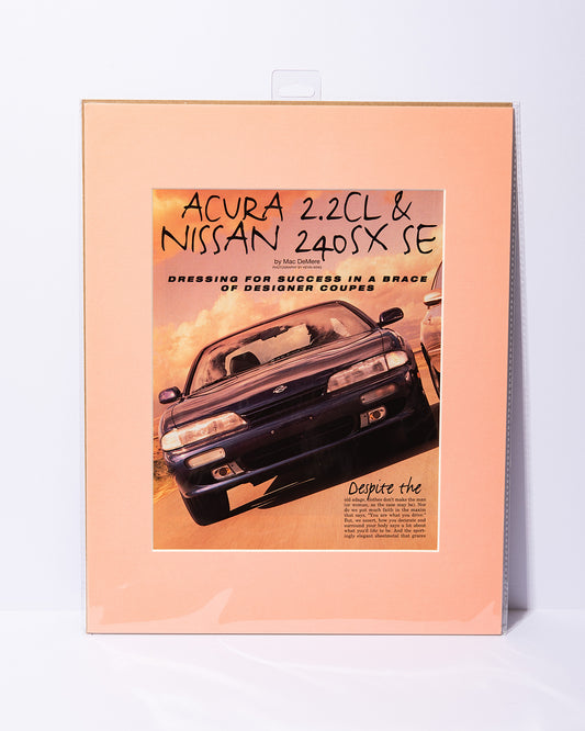 S14 Nissan 240 SX SE vintage Motor Trend article image