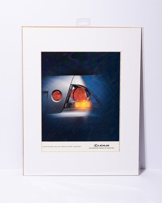 2000 Lexus IS300 vintage ad