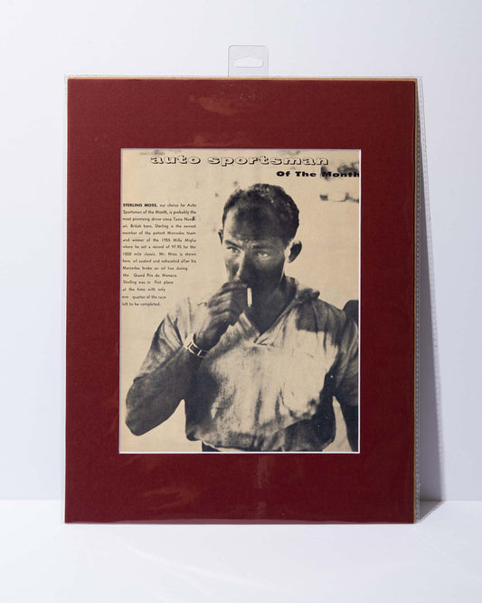 Sir Sterling Moss Auto Sportsman of the Month