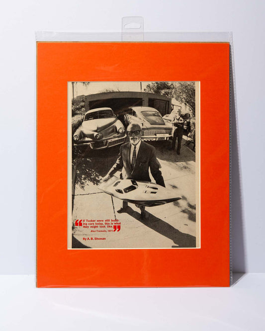 Tucker Enthusiast 1971 Motor Trend Article photo