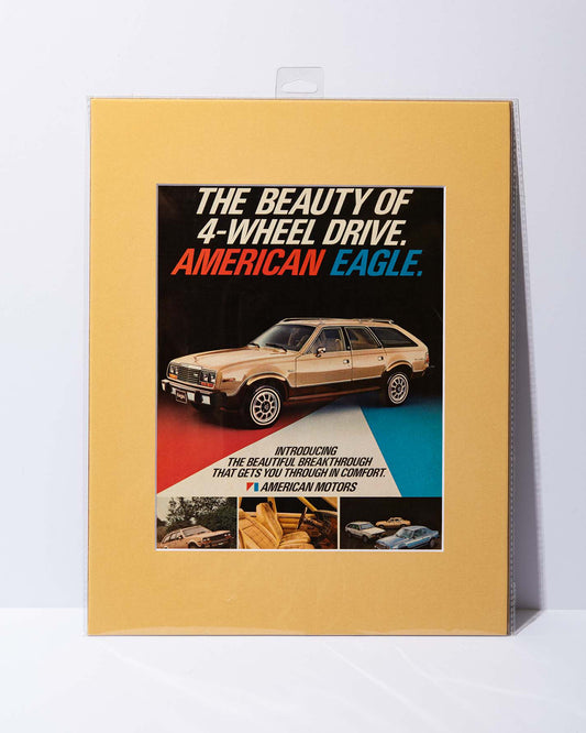 1980 AMC Eagle "The beauty of 4-wheel drive. American Eagle."