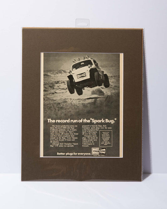 "Spark Bug" Champion Spark Plugs Vintage Ad